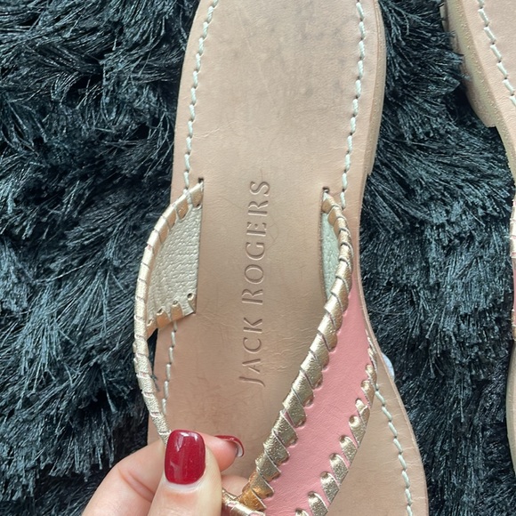 Jack Rogers 7 pink sandals - Picture 4 of 8